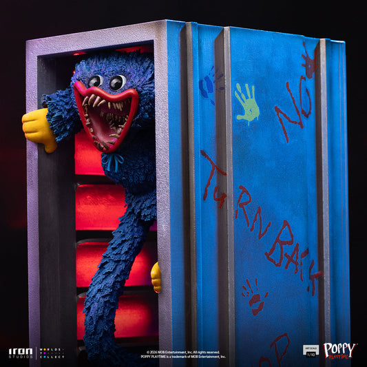 Pre-Order - Statue Huggy Wuggy - Poppy Playtime - Art Scale 1/10 - Iron Studios