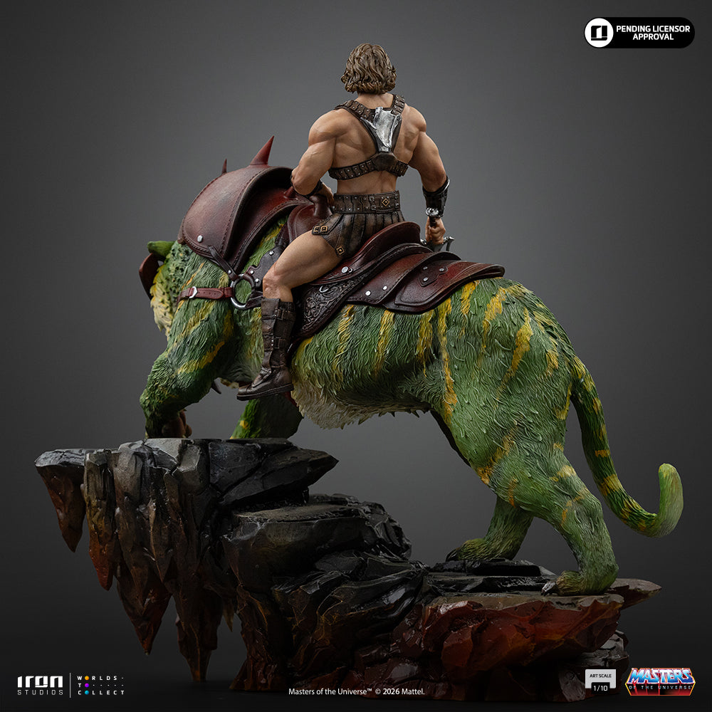 Pre-Order - Statue He-Man and Battle Cat - Masters of the Universe Movie - Deluxe Art Scale 1/10 - Iron Studios