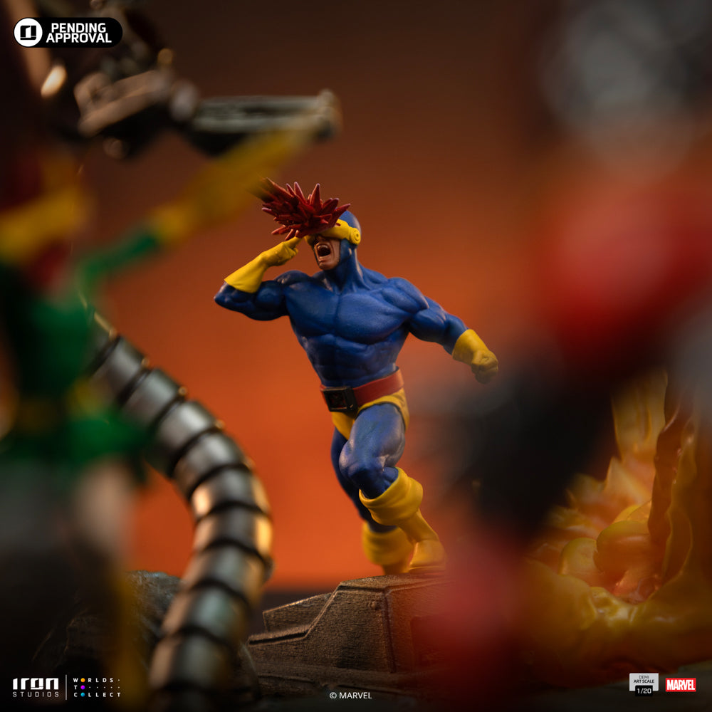 Pre-Order - Statue X-Men Danger Room Diorama A - Demi Art Scale 1/20 - Iron Studios