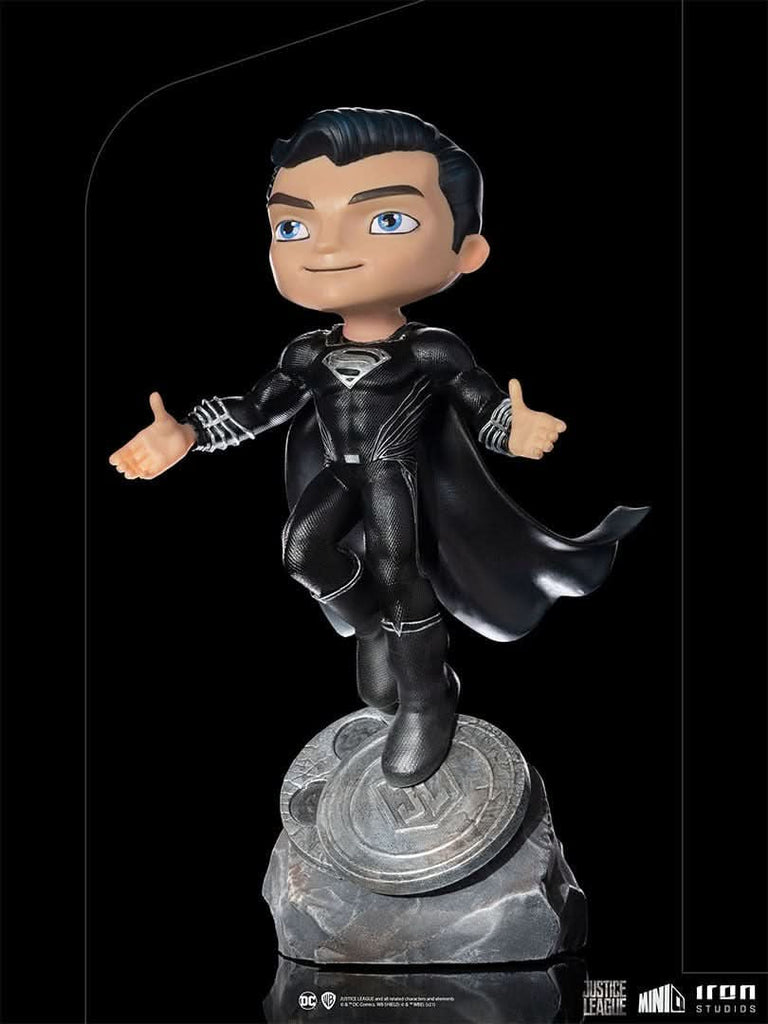 Superman Black Suit - Zack Snyder's Justice League - Minico - Iron Studios