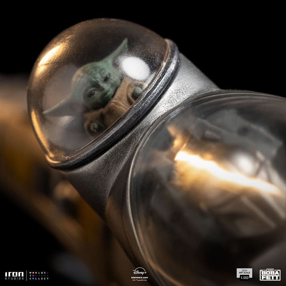 Statue Mando's N-1 Starfighter - Star Wars: The Book of Boba Fett - Demi Art Scale 1/20 - Iron Studios