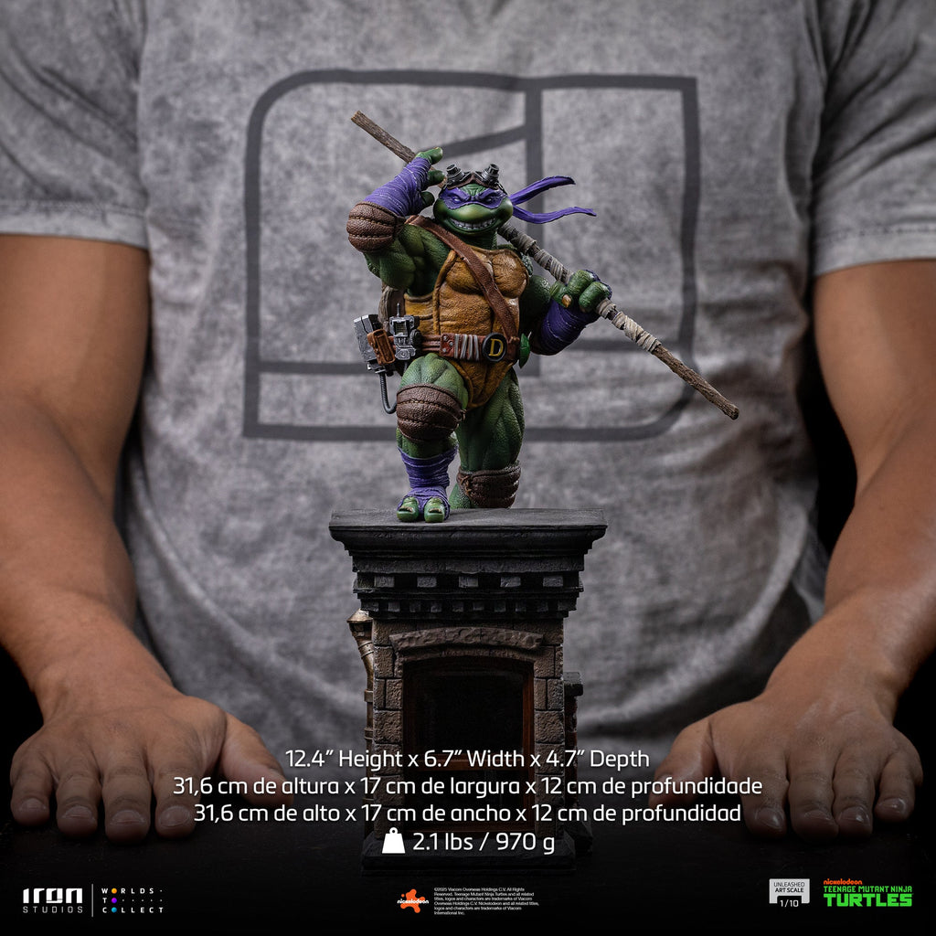Pre-Order - Statue Donatello Unleashed - Teenage Mutant Ninja Turtles - Art Scale 1/10 - Iron Studios