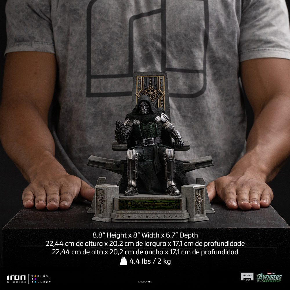 Pre-Order - Statue Doctor Doom on Throne - Avengers: Doomsday - Art Scale 1/10 - Iron Studios