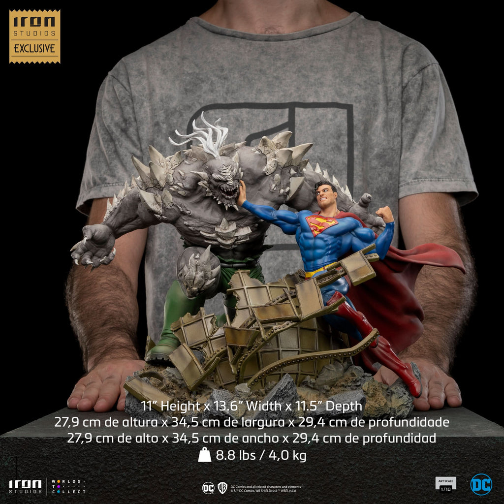 Statue Superman vs Doomsday - DC Comics - Art Scale 1/10 - Iron Studios