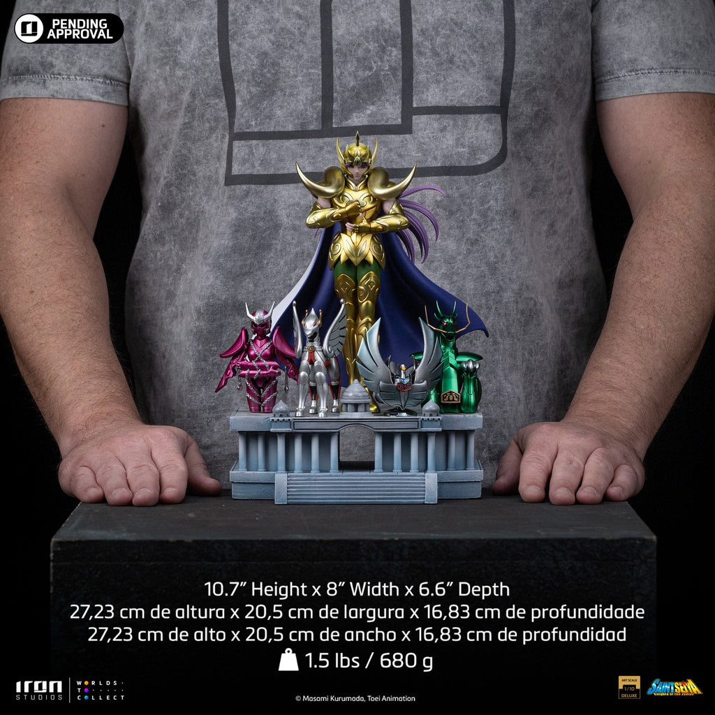 Statue Aries Mu - Saint Seiya - Deluxe Art Scale 1/10 - Iron Studios