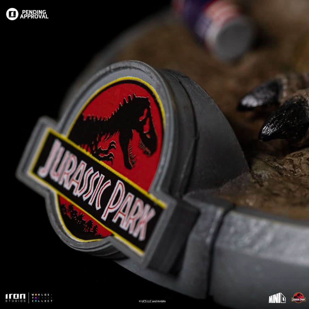 Statue Dilophosaurus - Jurassic Park - MiniCo - Iron Studios