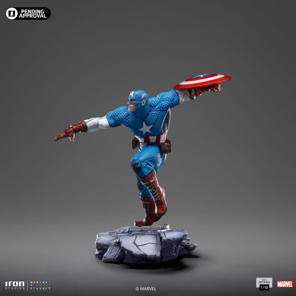 Captain America - Infinity Gauntlet Diorama - BDS Art Scale 1/10 - Iron Studios