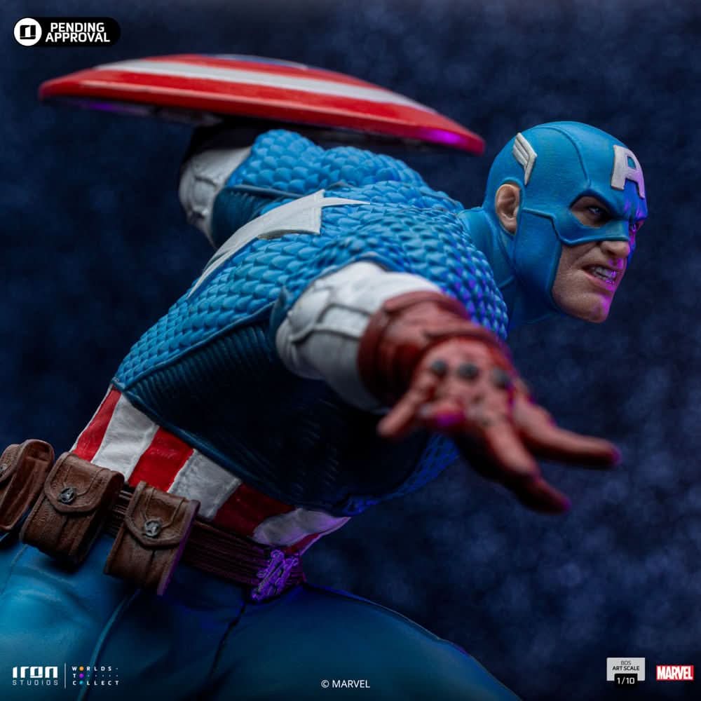 Captain America - Infinity Gauntlet Diorama - BDS Art Scale 1/10 - Iron Studios